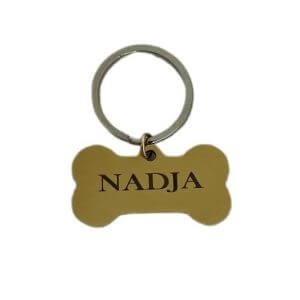 Placa de hueso chico para mascotas